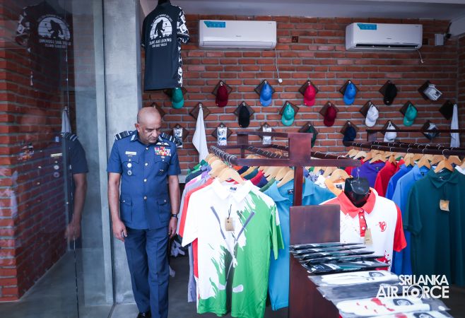 ANNUAL COMMANDER’S INSPECTION AT SLAF STATION SIGIRIYA