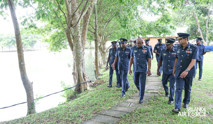 ANNUAL COMMANDER’S INSPECTION AT SLAF STATION SIGIRIYA