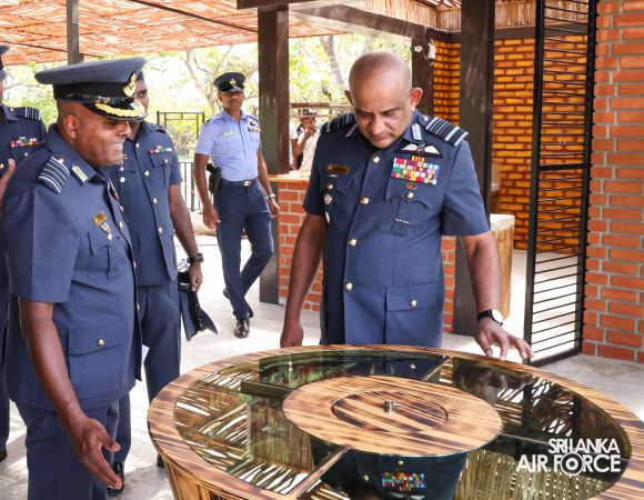 ANNUAL COMMANDER’S INSPECTION AT SLAF STATION SIGIRIYA
