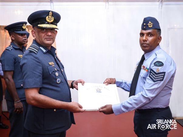 ANNUAL COMMANDER’S INSPECTION AT SLAF STATION SIGIRIYA