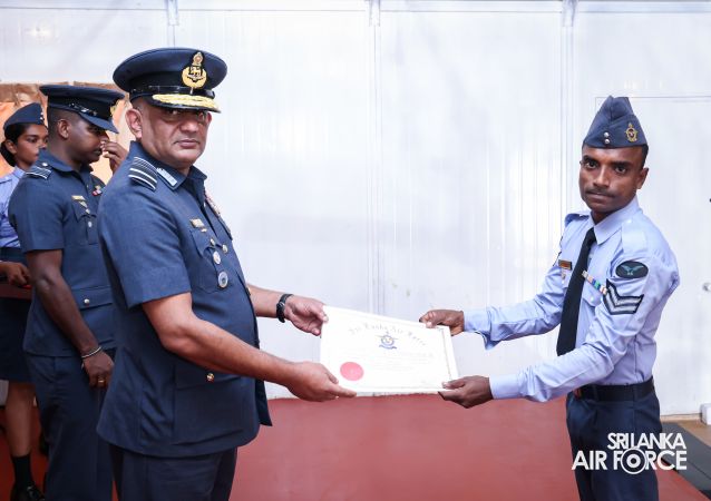 ANNUAL COMMANDER’S INSPECTION AT SLAF STATION SIGIRIYA