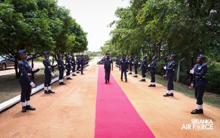 ANNUAL COMMANDER’S INSPECTION AT SLAF STATION SIGIRIYA