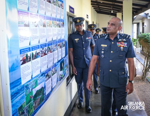 ANNUAL COMMANDER’S INSPECTION AT SLAF STATION SIGIRIYA