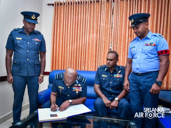 ANNUAL COMMANDER’S INSPECTION AT SLAF STATION SIGIRIYA