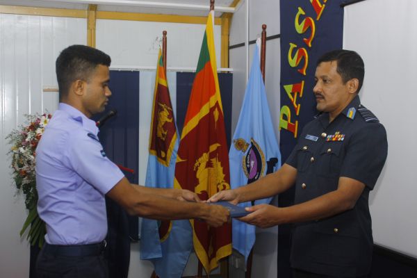 Passing- Out
Ceremony at SLAF Station Sigiriya