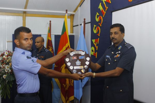 Passing- Out
Ceremony at SLAF Station Sigiriya