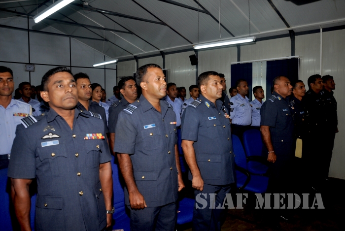 The
Certificate Awarding Ceremony of Catering Assistant (02/2015) and Ground
Stewards Advanced Courses