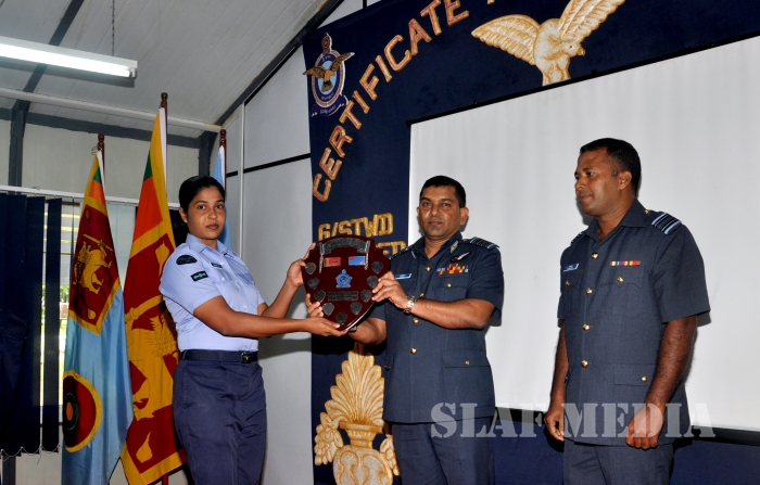 The
Certificate Awarding Ceremony of Catering Assistant (02/2015) and Ground
Stewards Advanced Courses