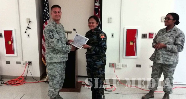 SLAF participates for the International First Sergeants Symposium in USA for the first time