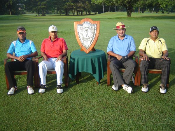 Ministry of Defence Team – Runners Up of the Shakespeare Shield Centenary Golf Tournament