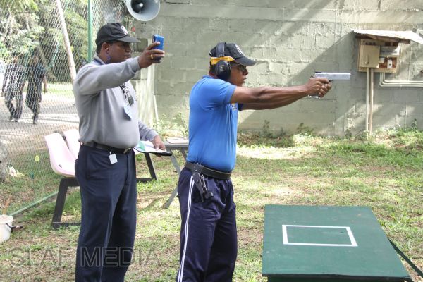SLAF Excel at
Defence Services Handgun Championships