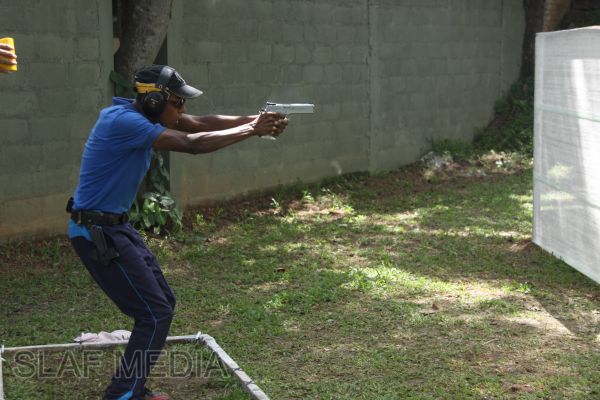 SLAF Excel at Defence Services Handgun Championships