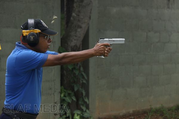 SLAF Excel at Defence Services Handgun Championships
