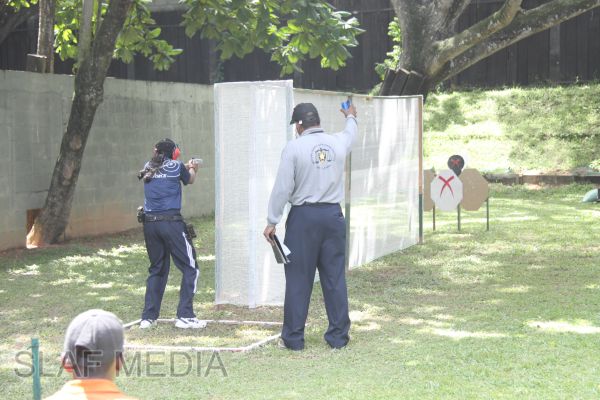 SLAF Excel at Defence Services Handgun Championships