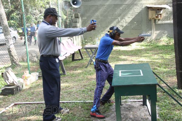 SLAF Excel at Defence Services Handgun Championships