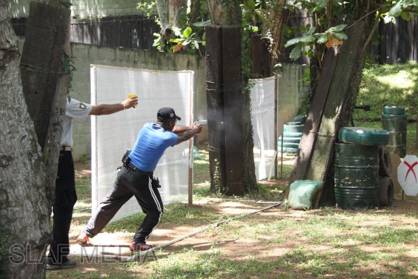 SLAF Excel at Defence Services Handgun Championships
