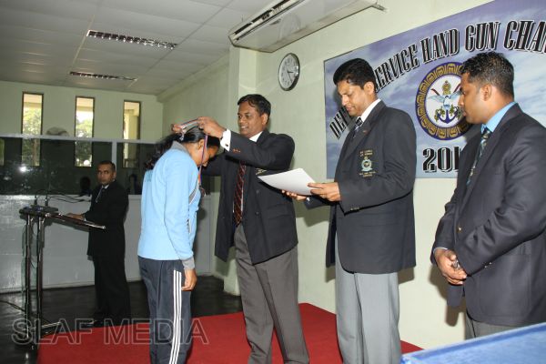SLAF Excel at Defence Services Handgun Championships