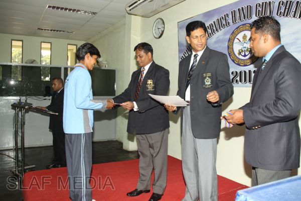 SLAF Excel at Defence Services Handgun Championships
