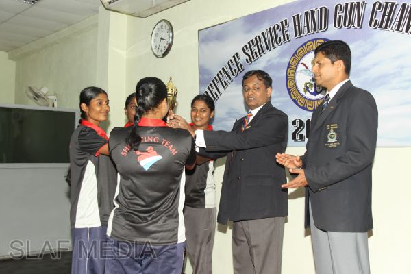 SLAF Excel at Defence Services Handgun Championships