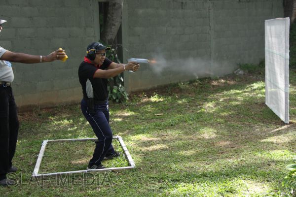 SLAF Excel at
Defence Services Handgun Championships