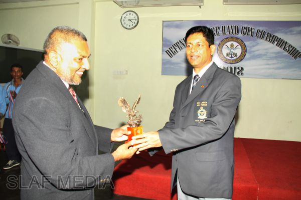 SLAF Excel at Defence Services Handgun Championships
