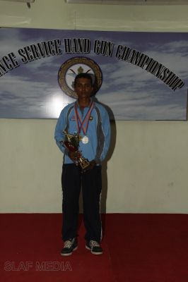 SLAF Excel at Defence Services Handgun Championships