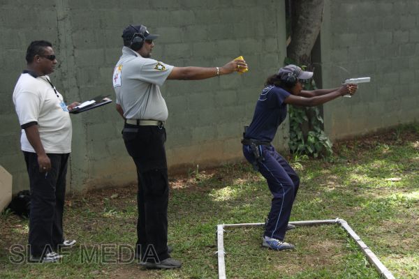 SLAF Excel at Defence Services Handgun Championships