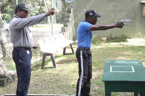SLAF Excel at
Defence Services Handgun Championships