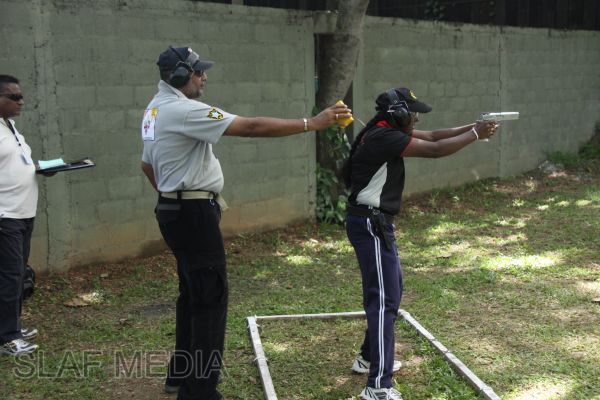 SLAF Excel at Defence Services Handgun Championships