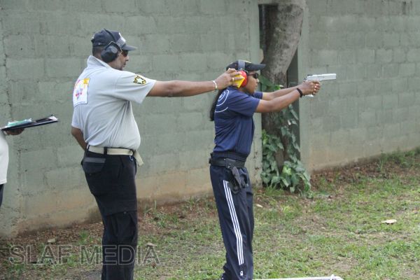 SLAF Excel at
Defence Services Handgun Championships
