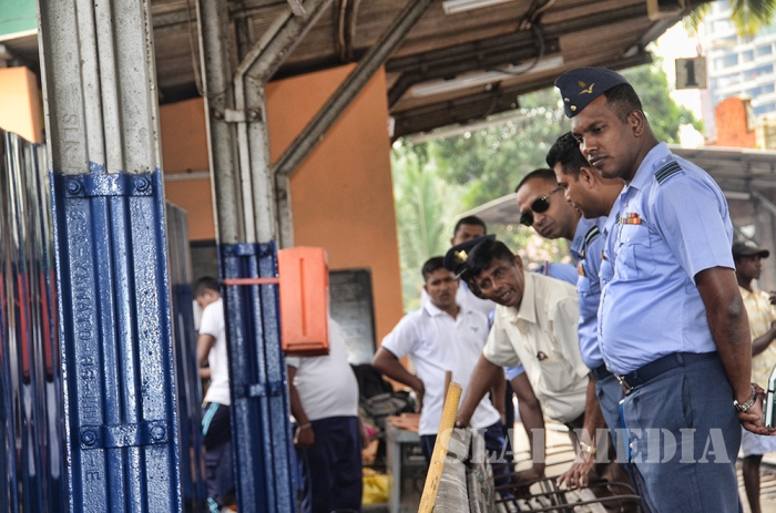 SLAF “Shramadhana” to Renovate Secretariat Railway Station