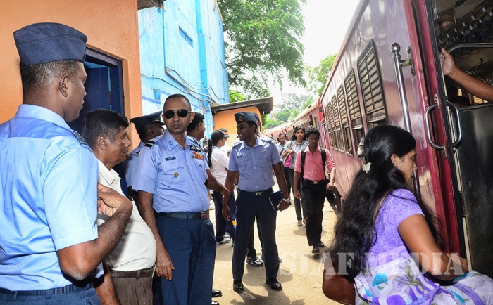 SLAF “Shramadhana” to Renovate Secretariat Railway Station