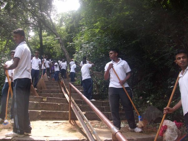 'Shramdana' at 'Weda Siti Kanda'