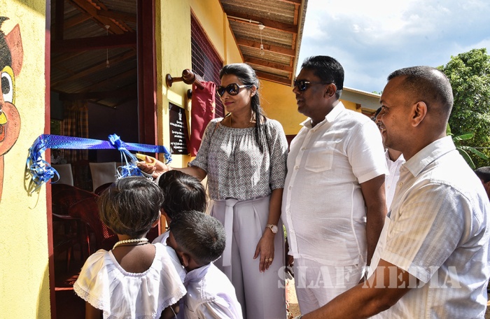 Opening Ceremony of New Shrine at Himidurawa Temple and Gemunu Pre School, Ampara