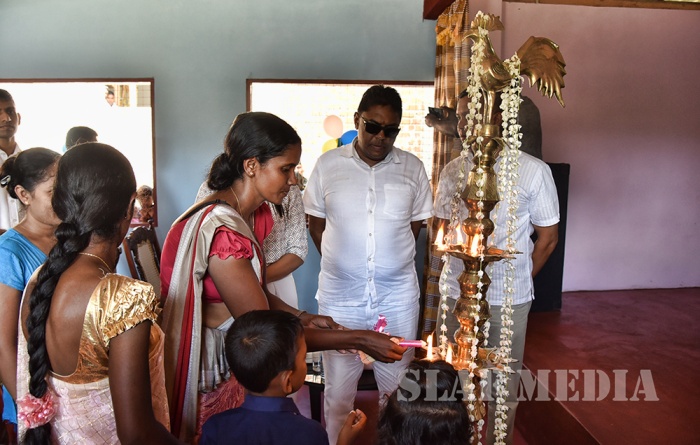Opening Ceremony of New Shrine at Himidurawa Temple and Gemunu Pre School, Ampara
