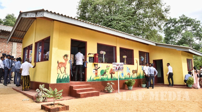 Opening Ceremony of New Shrine at Himidurawa Temple and Gemunu Pre School, Ampara