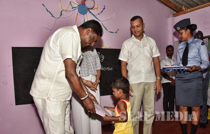 Opening Ceremony of New Shrine at Himidurawa Temple and Gemunu Pre School, Ampara