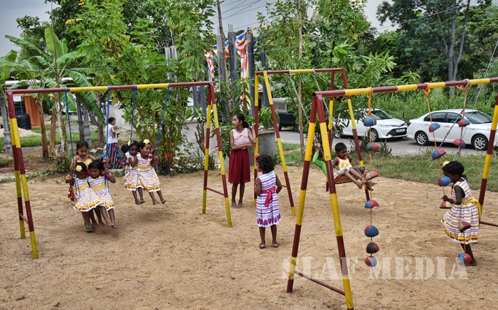 Opening Ceremony of New Shrine at Himidurawa Temple and Gemunu Pre School, Ampara