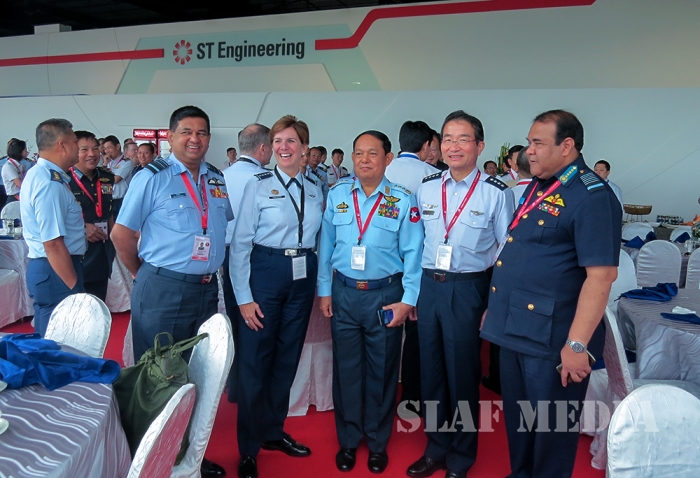 SLAF Presence at Singapore Air Show 2016