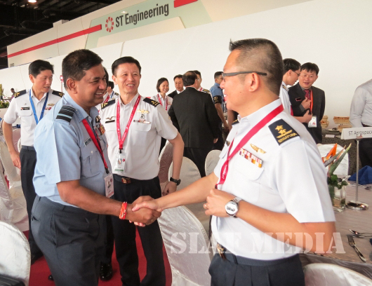 SLAF Presence at Singapore Air Show 2016