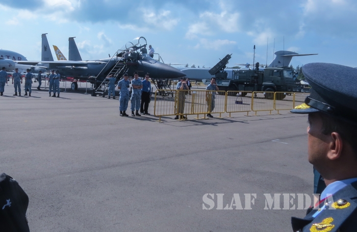 SLAF Presence at Singapore Air Show 2016