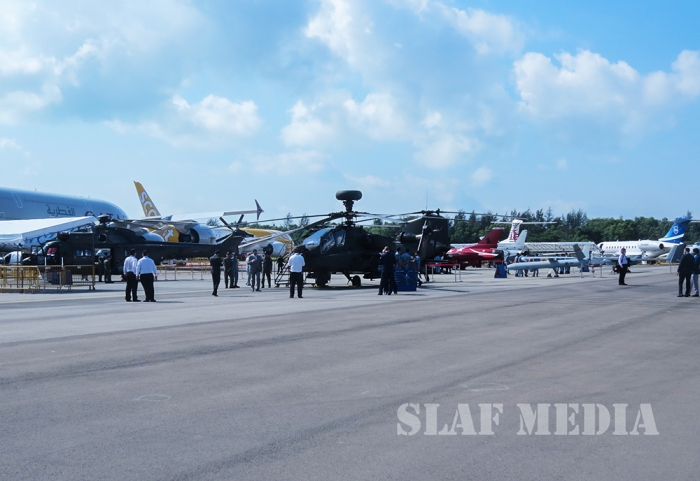 SLAF Presence at Singapore Air Show 2016
