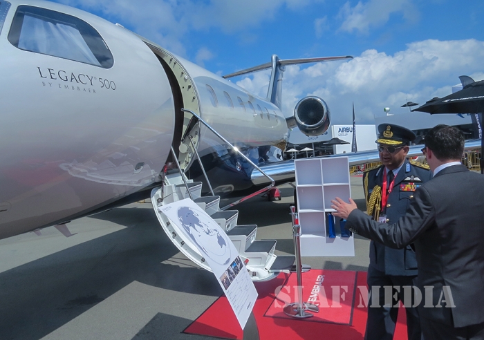 SLAF Presence at Singapore Air Show 2016