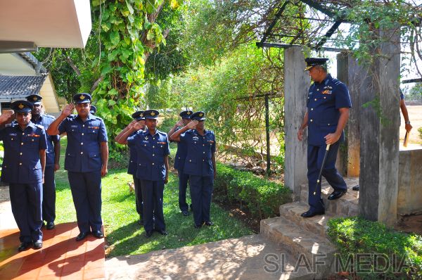 ගුවන් හමුදා සීගිරිය කඳවුරේ වාර්ෂික පරීක්ෂණය