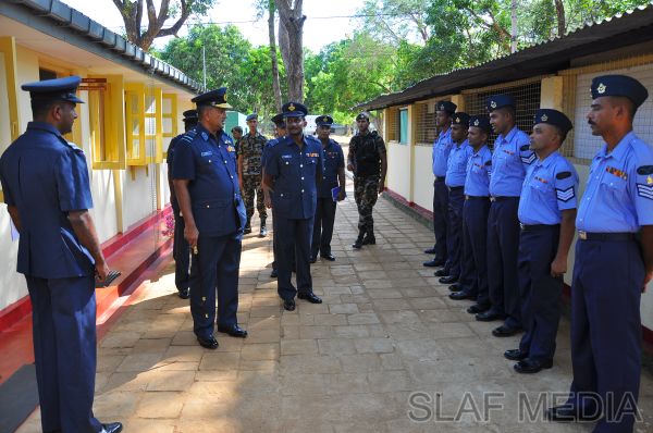 ගුවන් හමුදා සීගිරිය කඳවුරේ වාර්ෂික පරීක්ෂණය