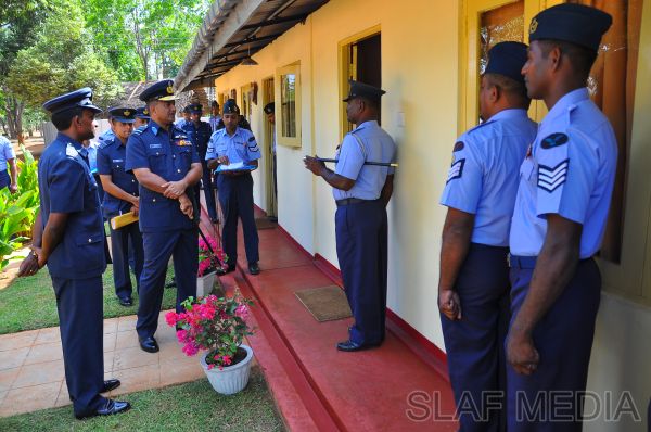 ගුවන් හමුදා සීගිරිය කඳවුරේ වාර්ෂික පරීක්ෂණය