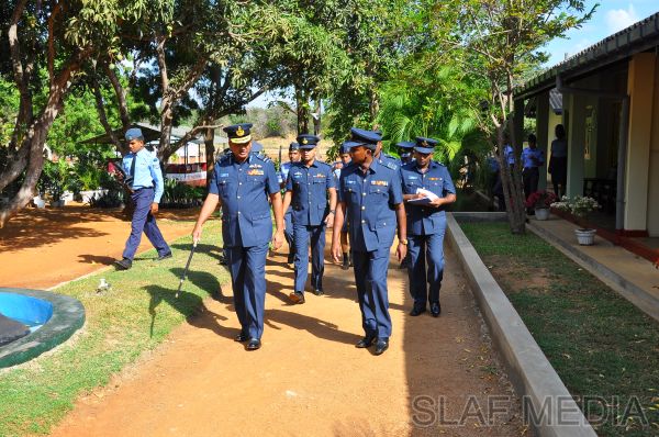 ගුවන් හමුදා සීගිරිය කඳවුරේ වාර්ෂික පරීක්ෂණය