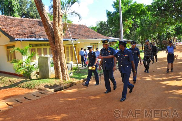 ගුවන් හමුදා සීගිරිය කඳවුරේ වාර්ෂික පරීක්ෂණය