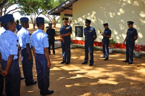 ගුවන් හමුදා සීගිරිය කඳවුරේ වාර්ෂික පරීක්ෂණය
