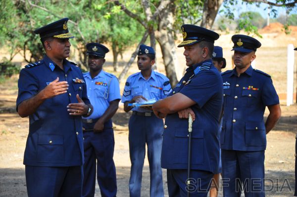 ගුවන් හමුදා සීගිරිය කඳවුරේ වාර්ෂික පරීක්ෂණය